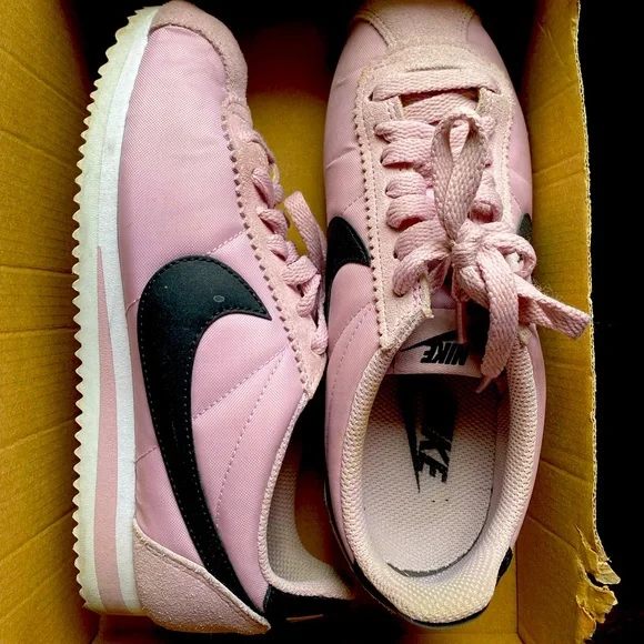 Nike Shoes Womens 55 Nike Classic Pink Cortez Nylon Shoes